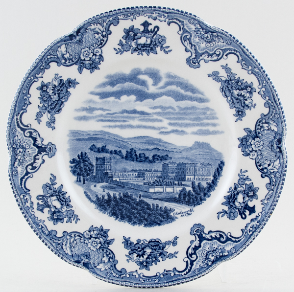 Plate Chatsworth c1950s